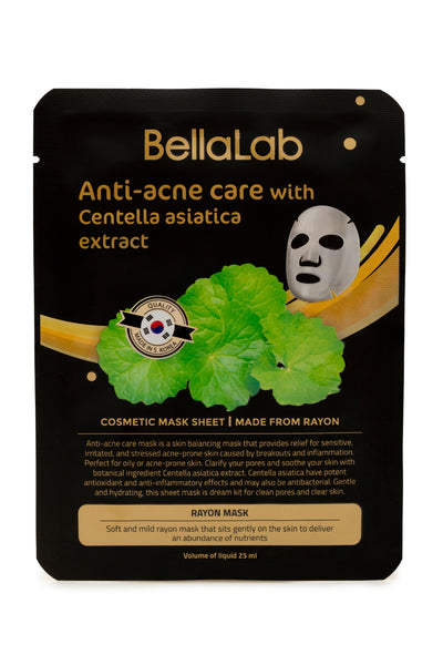 Kit di maschere viso all’estratto di Centella asiatica (Anti-acne)