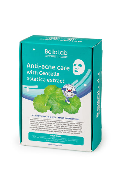 Kit di maschere viso all’estratto di Centella asiatica (Anti-acne)