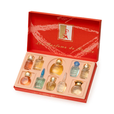 Set di profumi - les parfums de france 10 pz.