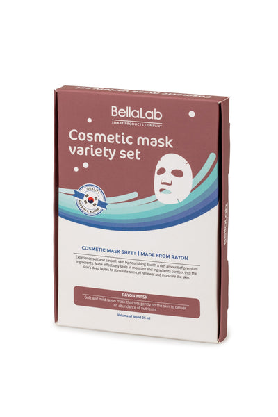 Kit di varie maschere per il viso 7 pezzi.