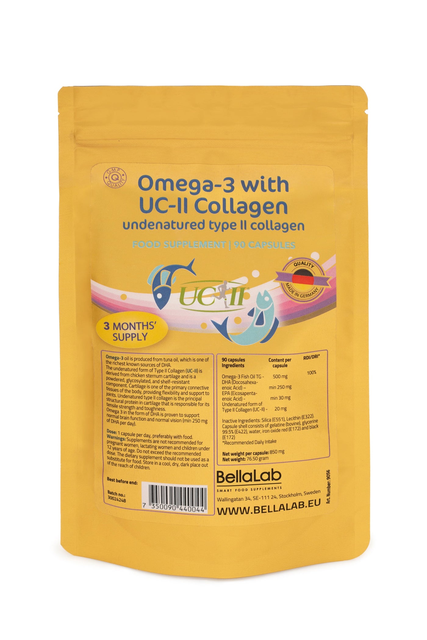 Omega 3+UCII (collagene di tipo II)